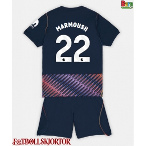 Tottenham Hotspur Omar Marmoush #22 Borta Kläder Barn 2026-27 Kortärmad (+ Korta byxor)